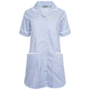 Blue/White Stripe/ White Trim