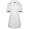 White/Bottle Green Trim