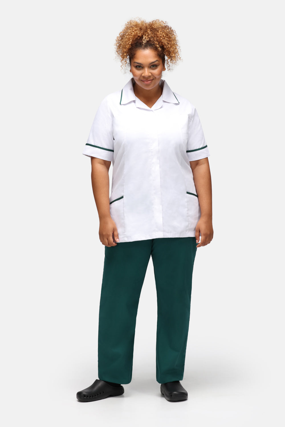 Behrens Ladies Tunic With Revere Collar