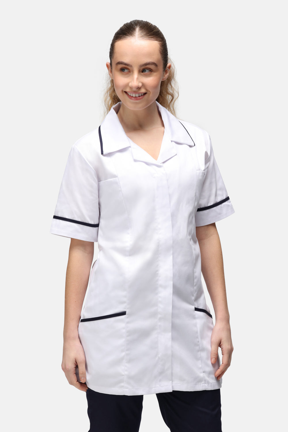 Behrens Ladies Tunic With Revere Collar