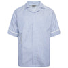 Blue/White Stripe/White Trim