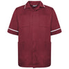 Maroon/White Trim