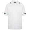 White/Bottle Green Trim