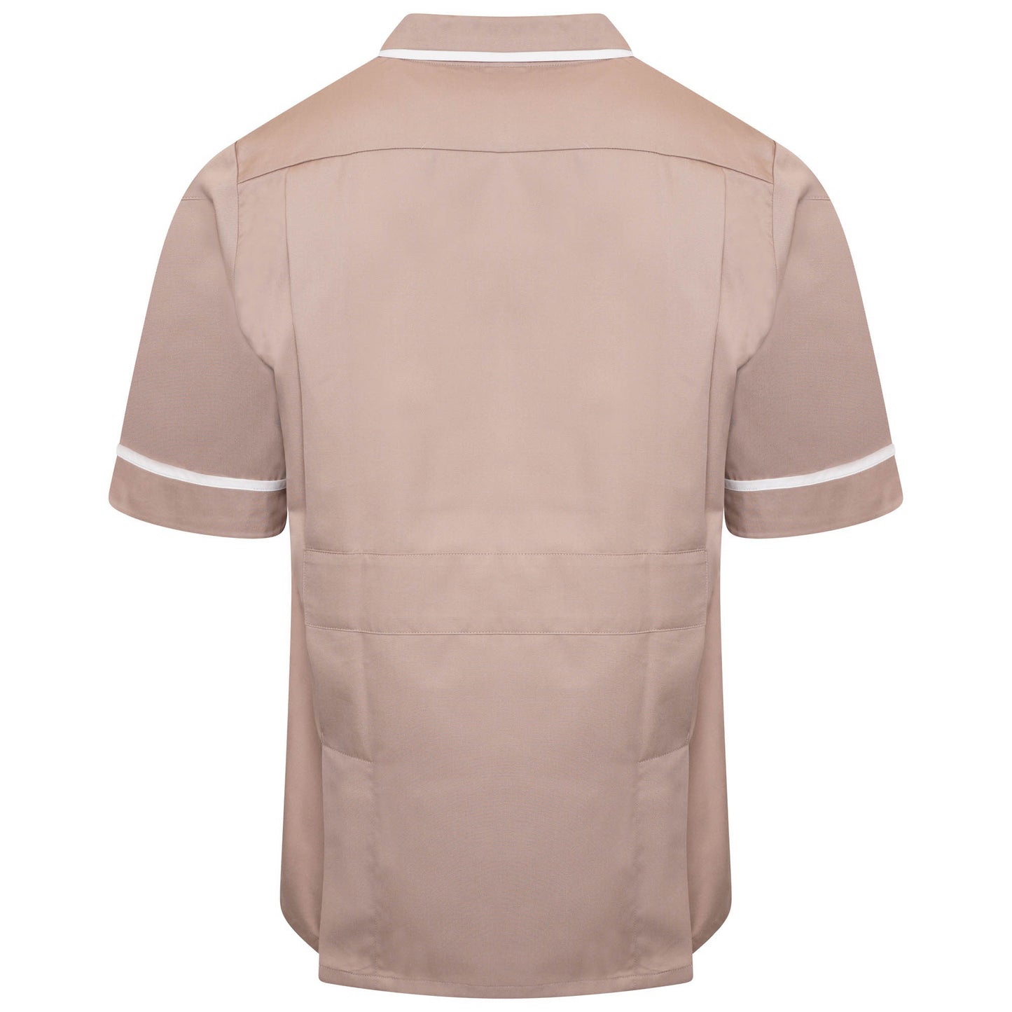 Behrens Male Tunic with revere collar concealed open-ended zip waterproof-lined left pocket key loop action back vents