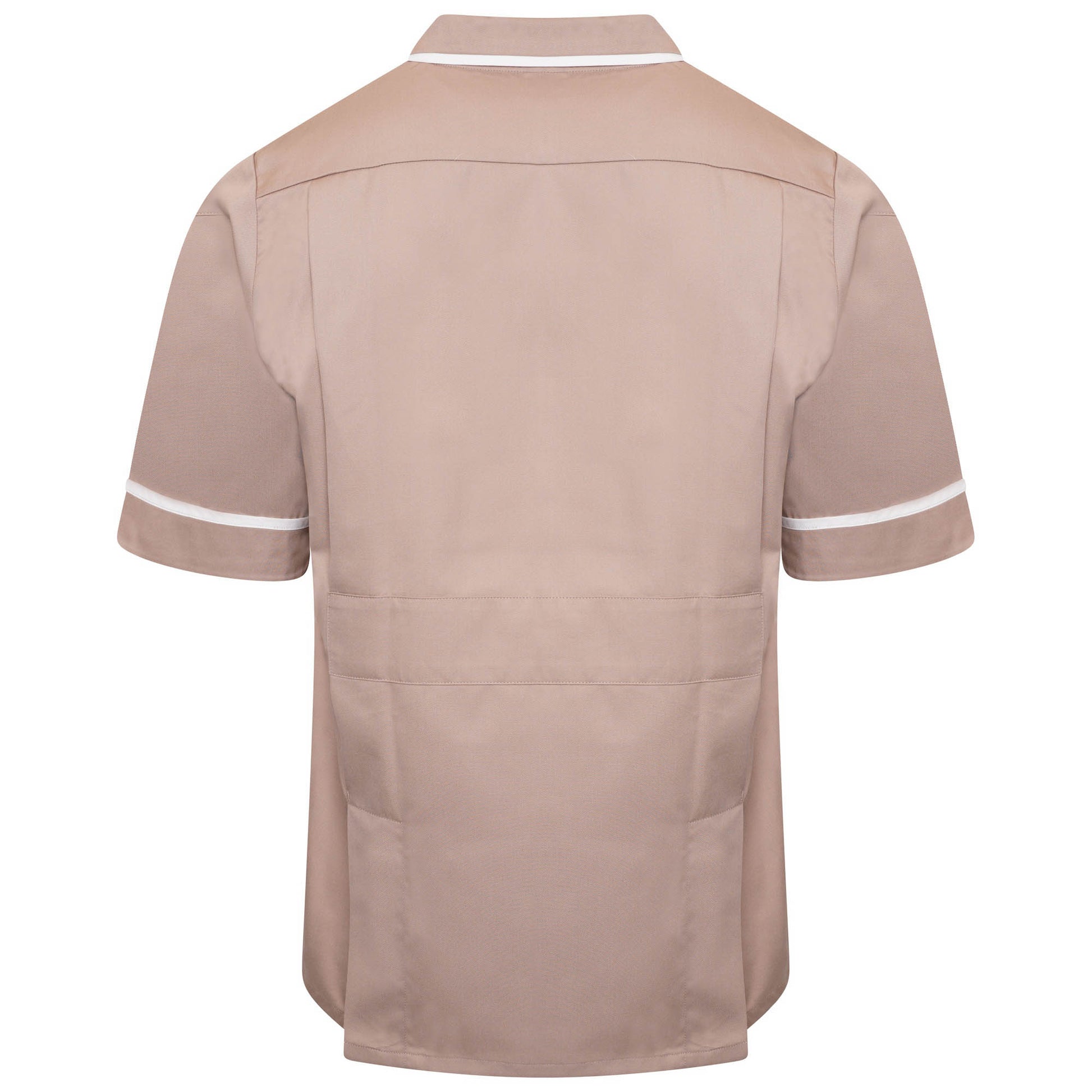 Behrens Male Tunic with revere collar concealed open-ended zip waterproof-lined left pocket key loop action back vents