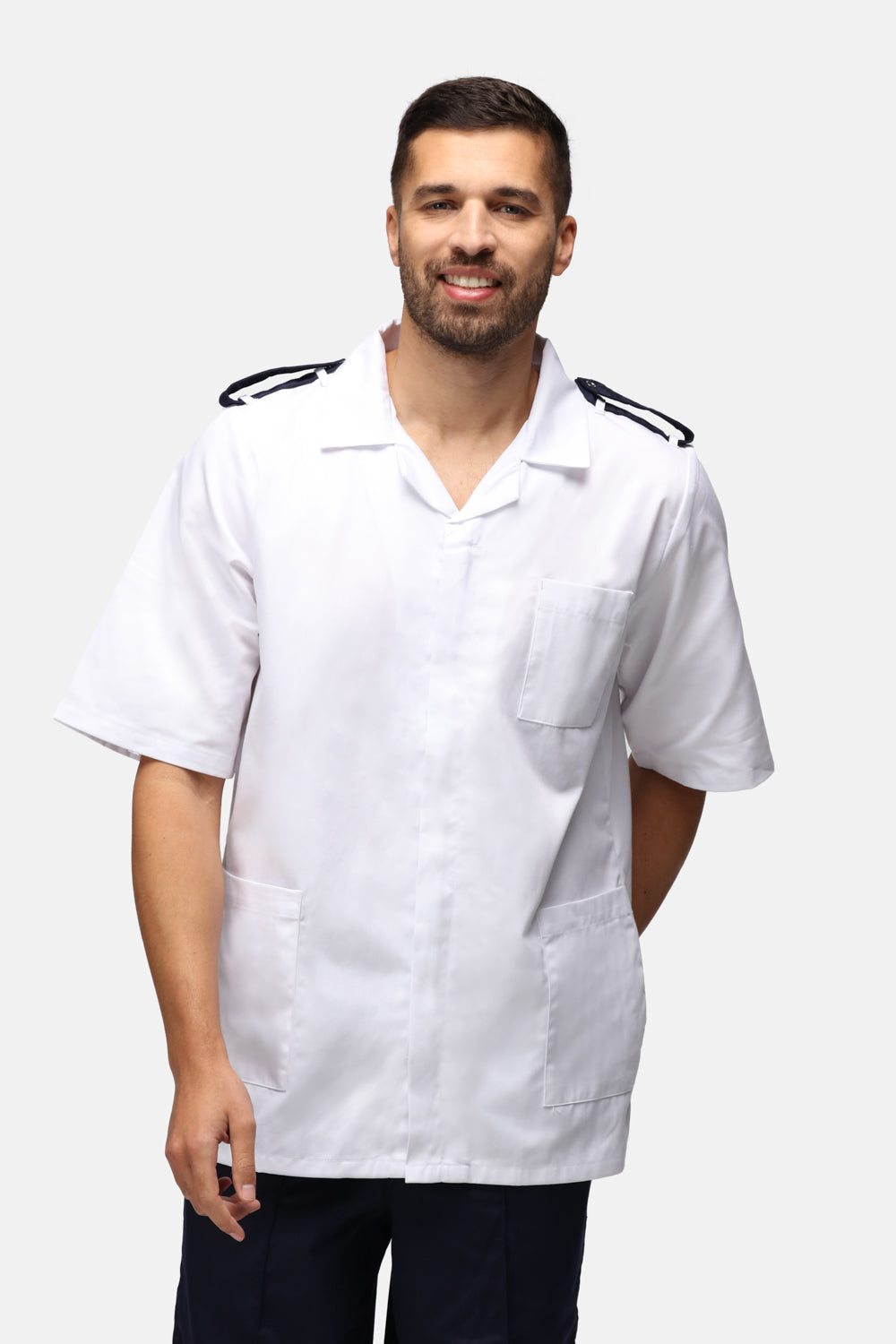 Behrens Male Tunic With Epaulette Loops