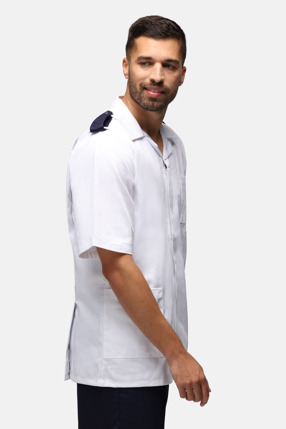 Behrens Male Tunic With Epaulette Loops