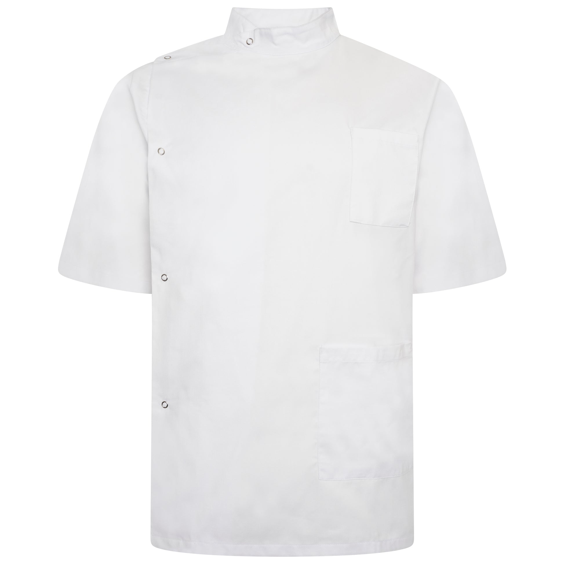 Behrens Male Dental Tunic stand collar asymmetrical press-stud front epaulette loops waterproof-lined left breast pocket