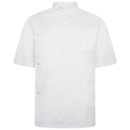 Behrens Male Dental Tunic stand collar asymmetrical press-stud front epaulette loops waterproof-lined left breast pocket