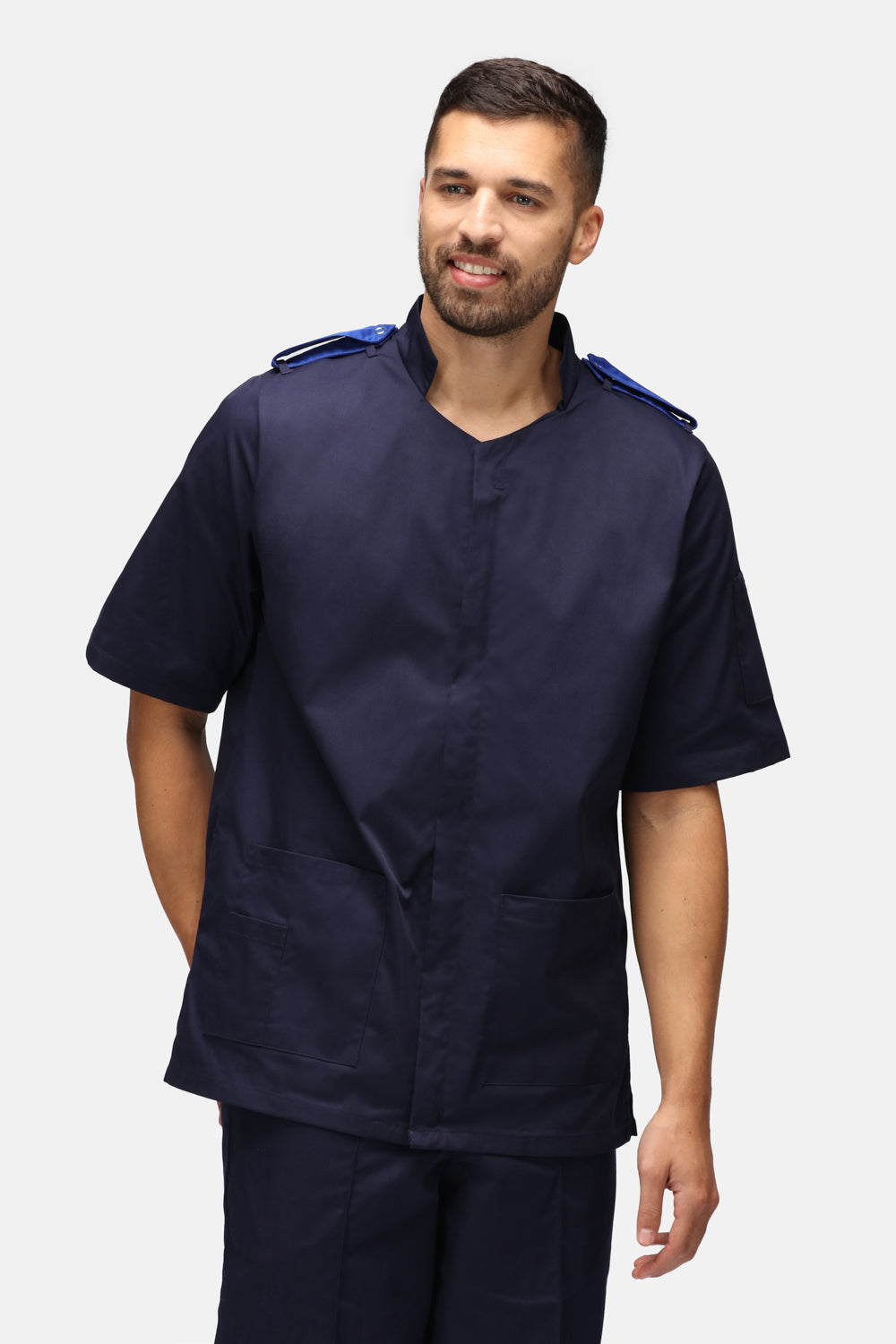 Behrens Men’s Healthcare Mandarin Collar Tunic