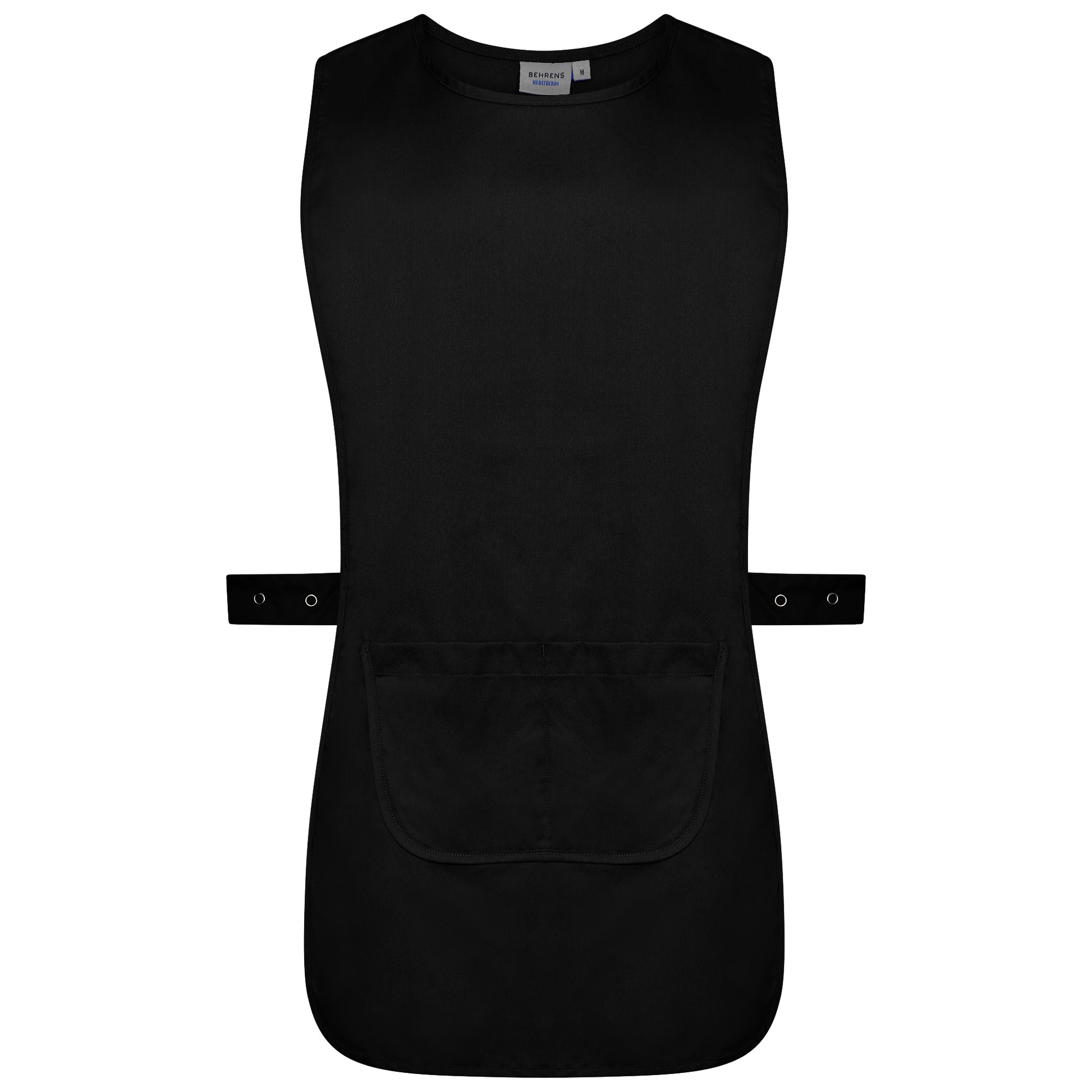 Behrens Tabard unisex 195gsm 65/35 polycotton with adjustable side studs and dual-compartment front patch pocket