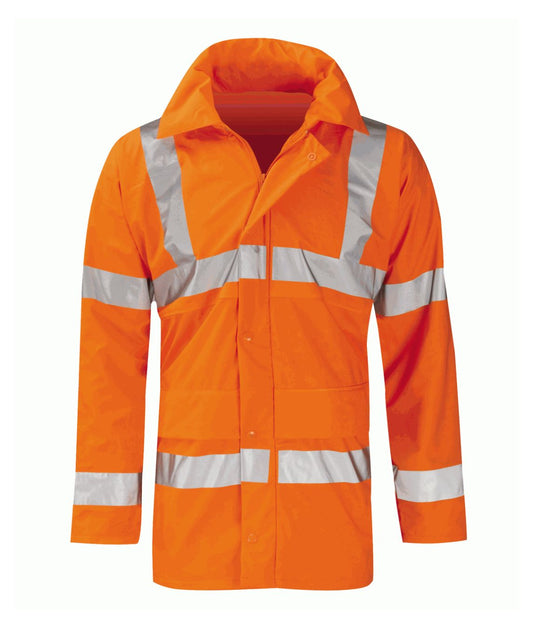 Nickel Unpadded Jacket | Orange - Eg Clothing UK
