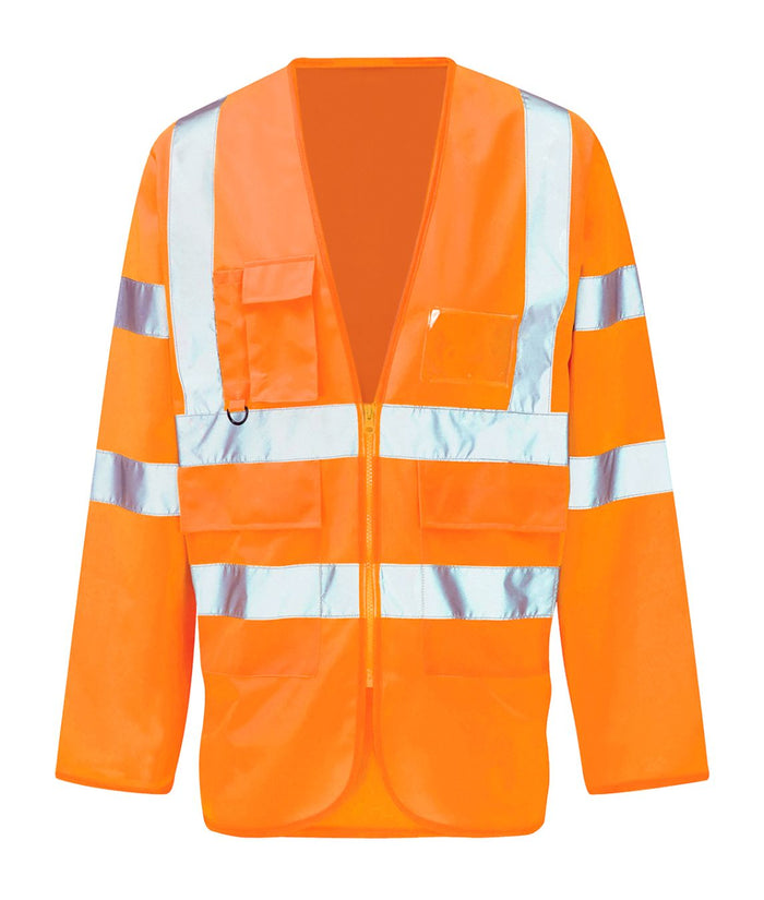 Pembridge Executive Jerkin | Orange - Eg Clothing UK