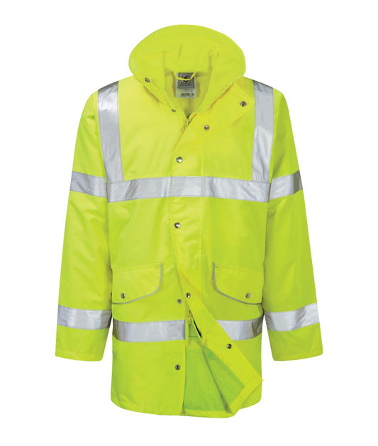 Rapier Breathable 3/4 Jacket | Yellow - Eg Clothing UK