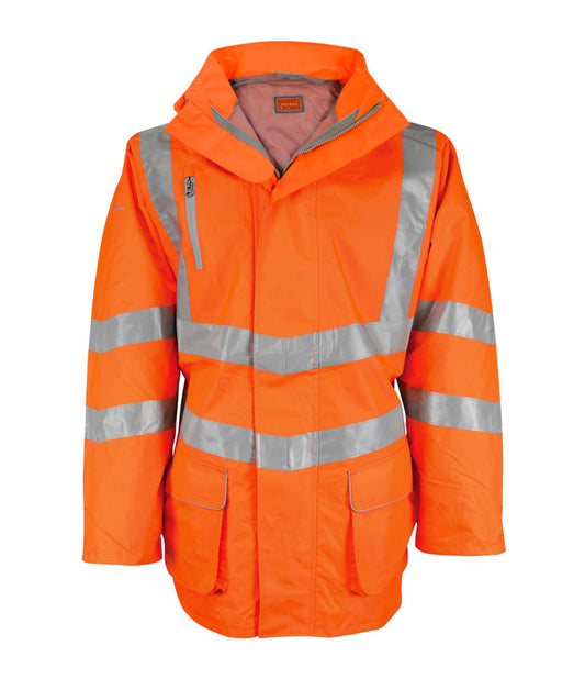 Sabre 2 Breathable Jacket | Orange - Eg Clothing UK