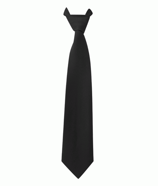 Plain Black Tie - Standard