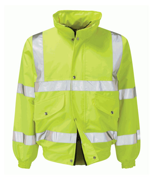 Valiant Bomber Jacket | Yellow - Eg Clothing UK