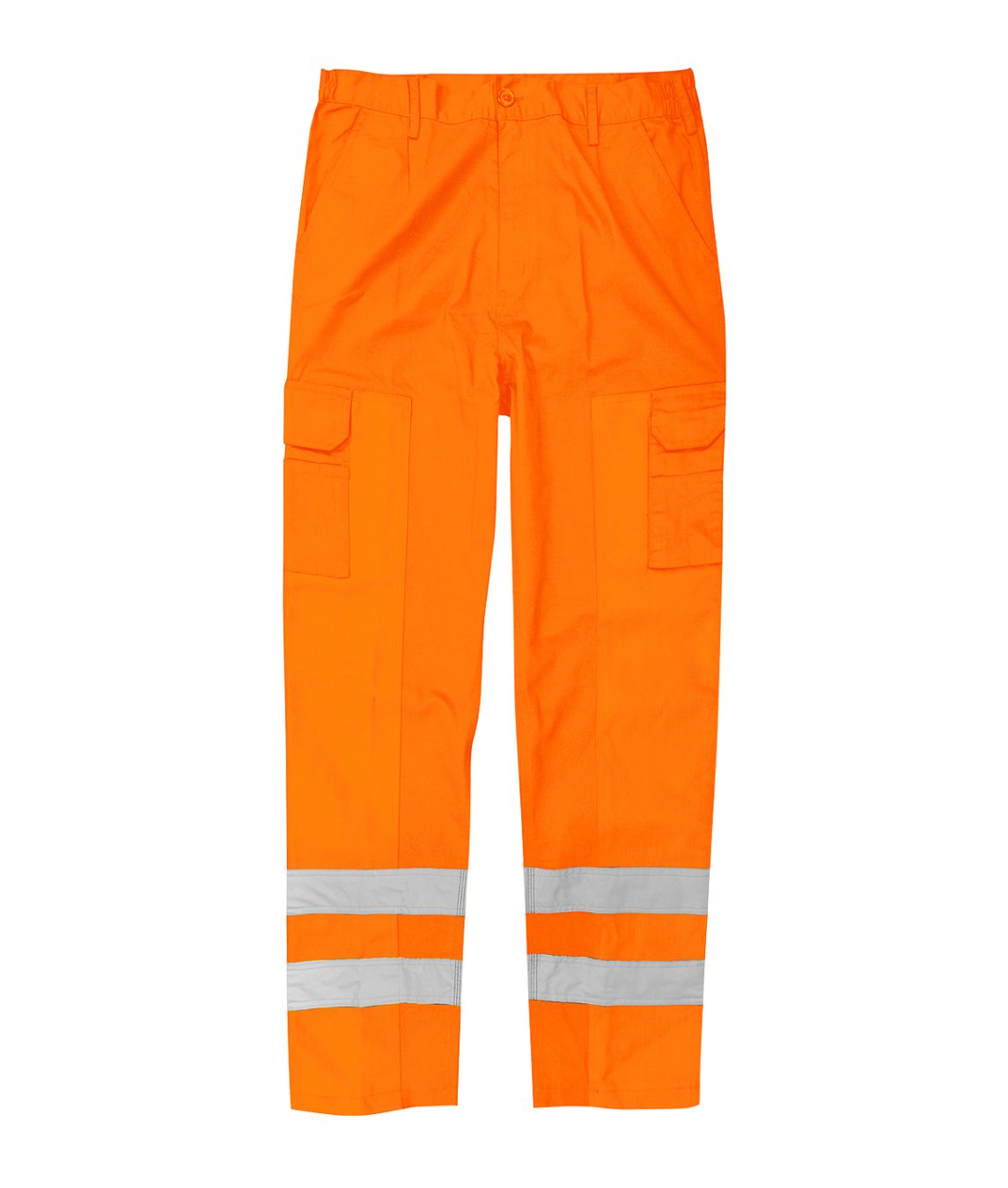 Vigilant Short Leg Combat Trousers in polycotton with high-visibility tape 900D ballistic leg panels elastic waistband utility pockets
