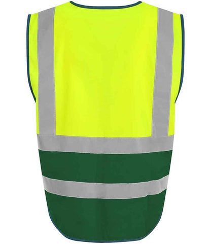 Pro RTX High Visibility Executive Waistcoat | Yellow/Paramedic Green - Eg Clothing UK