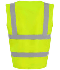 Pro RTX High Visibility Kids Waistcoat | Yellow - Eg Clothing UK