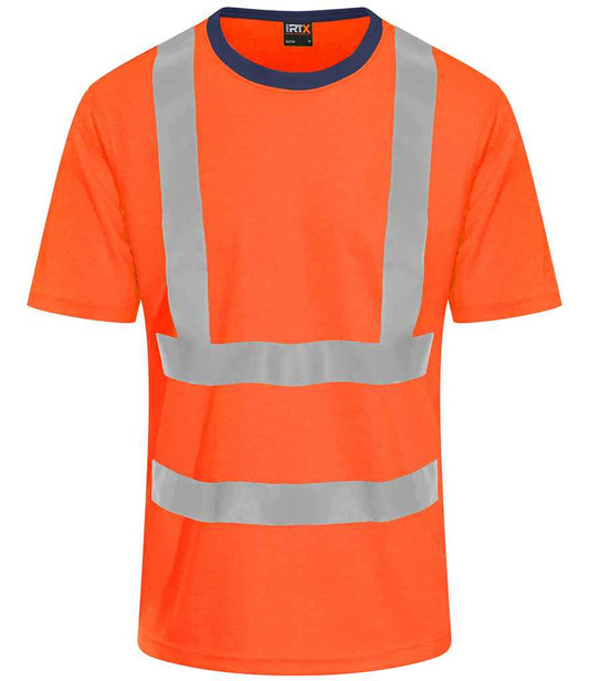 Pro RTX High Visibility T-Shirt | Orange/Navy - Eg Clothing UK