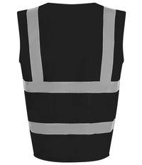 Pro RTX High Visibility Waistcoat | Black - Eg Clothing UK
