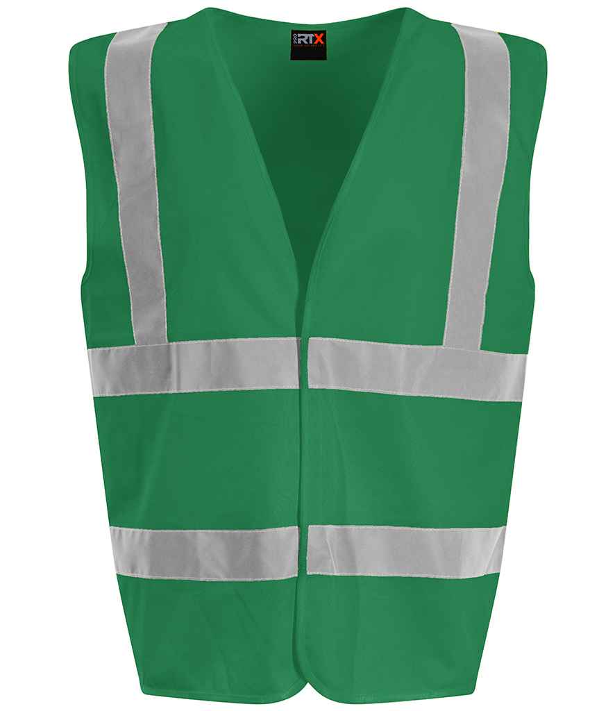 Pro RTX High Visibility Waistcoat | Kelly Green - Eg Clothing UK