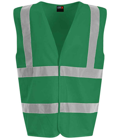 Pro RTX High Visibility Waistcoat | Kelly Green - Eg Clothing UK