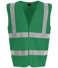Pro RTX High Visibility Waistcoat | Kelly Green - Eg Clothing UK