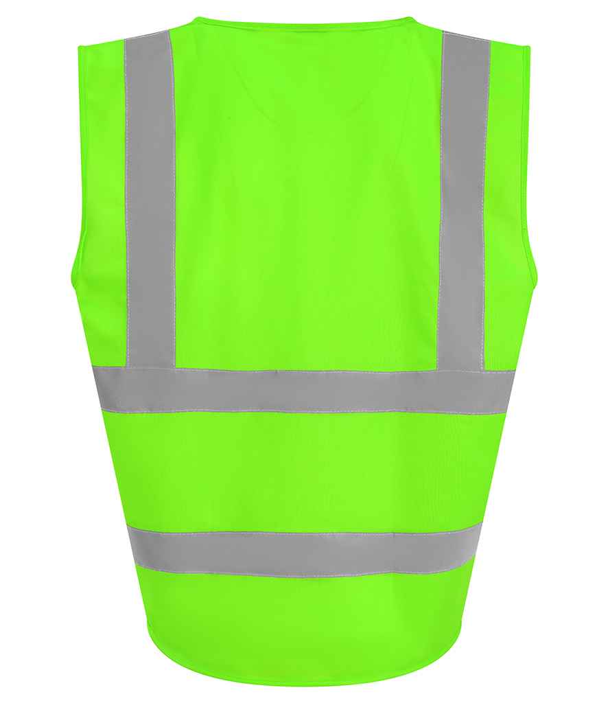 Pro RTX High Visibility Waistcoat | Lime Green - Eg Clothing UK