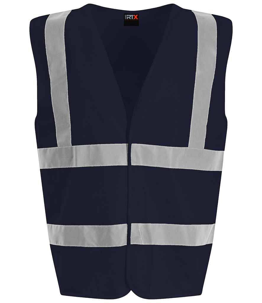 Pro RTX High Visibility Waistcoat | Navy - Eg Clothing UK