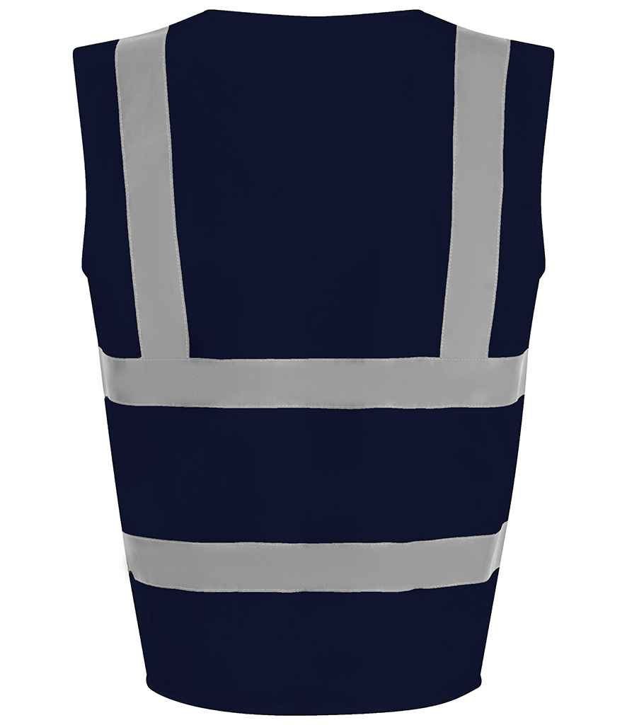 Pro RTX High Visibility Waistcoat | Navy - Eg Clothing UK