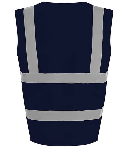 Pro RTX High Visibility Waistcoat | Navy - Eg Clothing UK