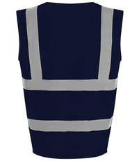 Pro RTX High Visibility Waistcoat | Navy - Eg Clothing UK