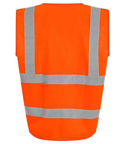 Pro RTX High Visibility Waistcoat | Orange - Eg Clothing UK