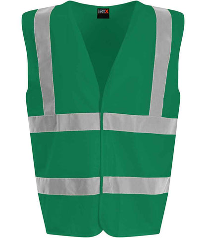 Pro RTX High Visibility Waistcoat | Paramedic Green - Eg Clothing UK