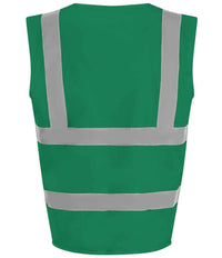 Pro RTX High Visibility Waistcoat | Paramedic Green - Eg Clothing UK