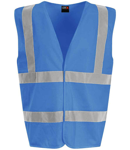 Pro RTX High Visibility Waistcoat | Royal Blue - Eg Clothing UK