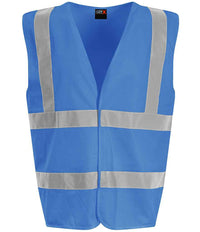 Pro RTX High Visibility Waistcoat | Royal Blue - Eg Clothing UK