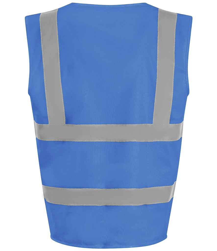Pro RTX High Visibility Waistcoat | Royal Blue - Eg Clothing UK