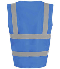 Pro RTX High Visibility Waistcoat | Royal Blue - Eg Clothing UK