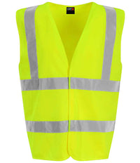 Pro RTX High Visibility Waistcoat | Yellow - Eg Clothing UK