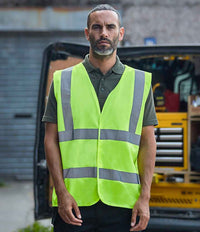 Pro RTX High Visibility Waistcoat | Yellow - Eg Clothing UK