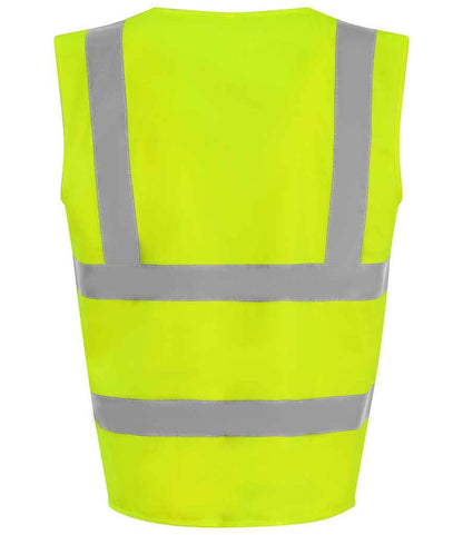 Pro RTX High Visibility Waistcoat | Yellow - Eg Clothing UK