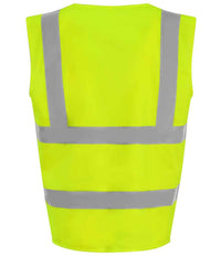 Pro RTX High Visibility Waistcoat | Yellow - Eg Clothing UK