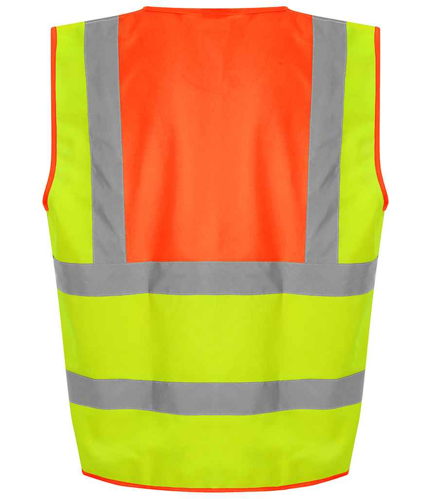 Pro RTX High Visibility Waistcoat | Yellow/Orange - Eg Clothing UK
