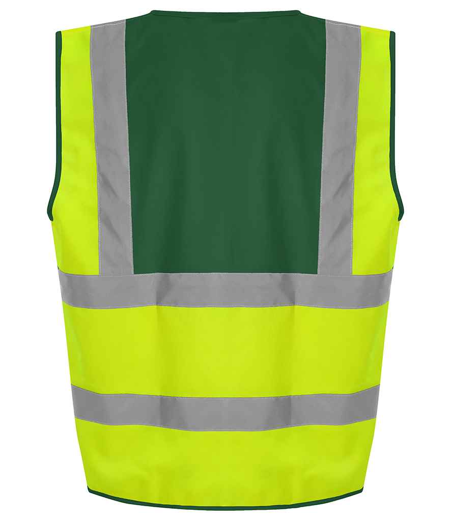 Pro RTX High Visibility Waistcoat | Yellow/Paramedic Green - Eg Clothing UK