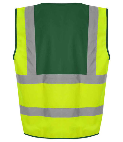 Pro RTX High Visibility Waistcoat | Yellow/Paramedic Green - Eg Clothing UK