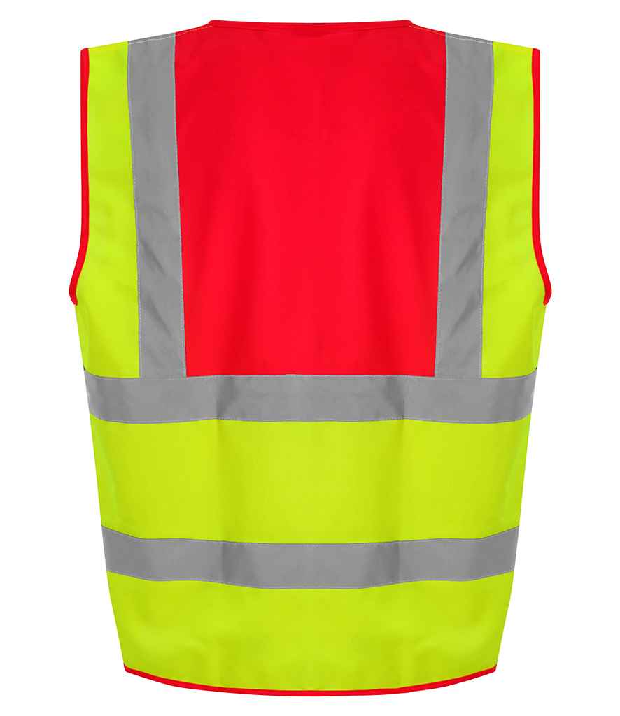 Pro RTX High Visibility Waistcoat | Yellow/Pink - Eg Clothing UK