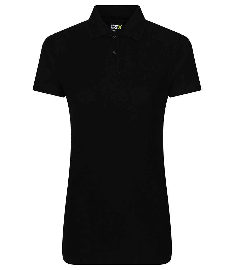 Pro RTX Ladies Pro Piqué Polo Shirt | Black - Eg Clothing UK